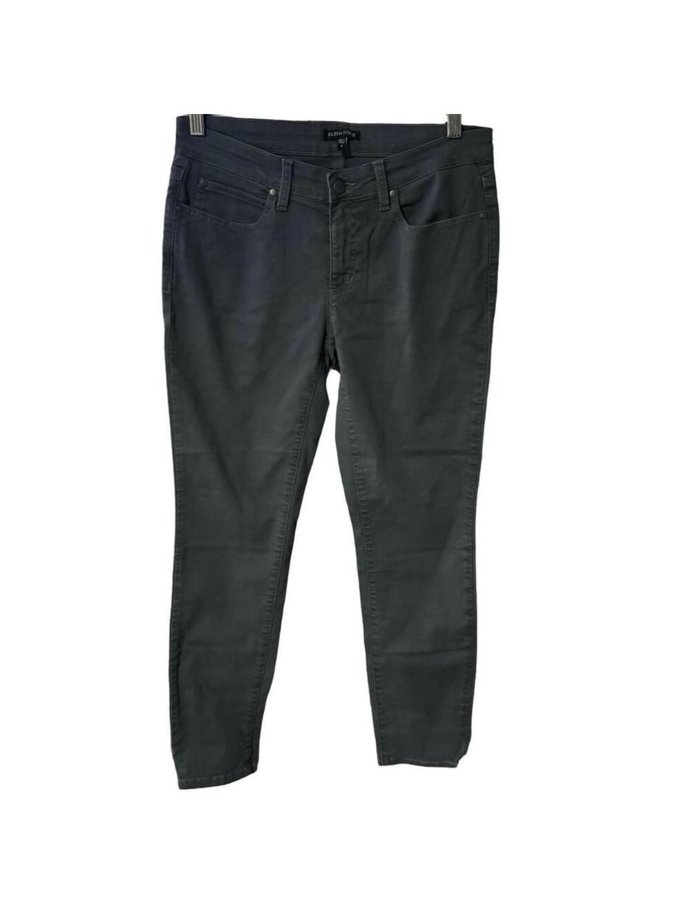 Eileen Fisher Pants Womens 6 Gray Organic Cotton Straight bottoms